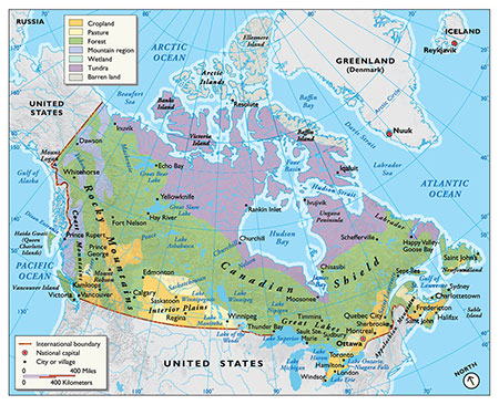 Map of Canada by Map Hero, Inc.
