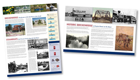 Historic Breckenridge of the Red River Brochure by Map Hero, Inc.