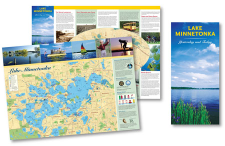 Lake Minntonka Map by Map Hero, Inc.